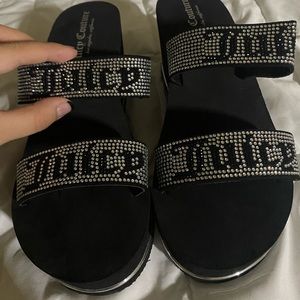 Juicy Couture wedge sandals